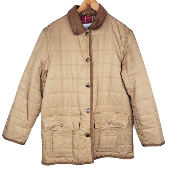 Jaclyn Smith Tan Quilted Lightweight Chore Coat - Picture 3 of 12